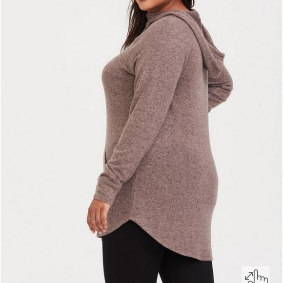 Torrid Cowl Neck Tunic - Picture 3 of 4